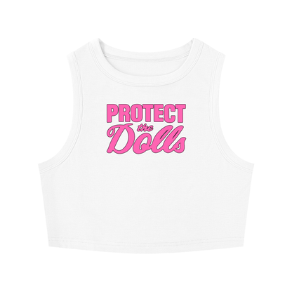 PROTECT THE DOLLS Crop Tank ~ GAYSBIE