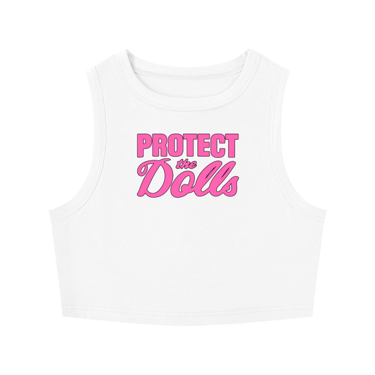 PROTECT THE DOLLS Crop Tank ~ GAYSBIE