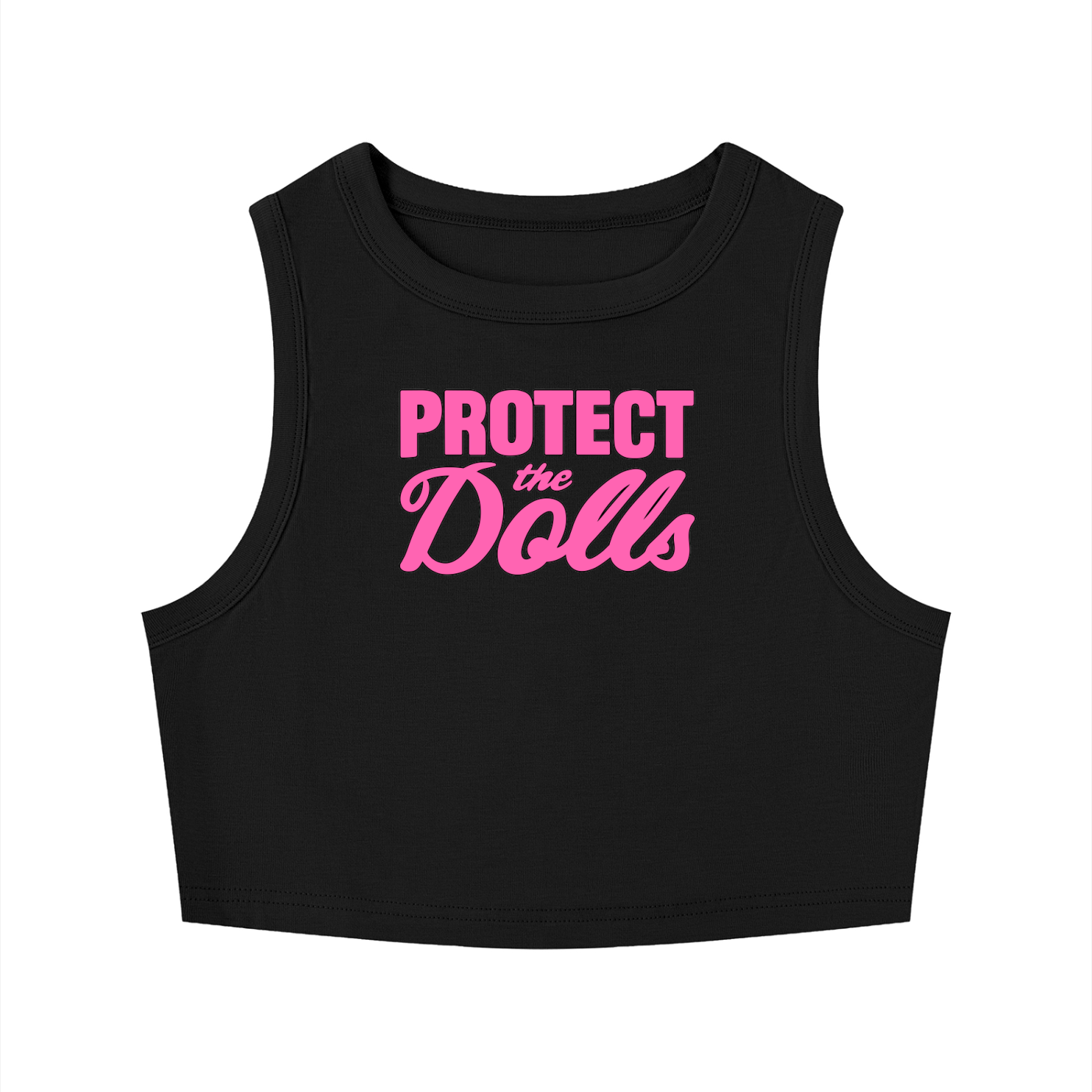 PROTECT THE DOLLS Crop Tank ~ GAYSBIE