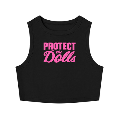 PROTECT THE DOLLS Crop Tank ~ GAYSBIE