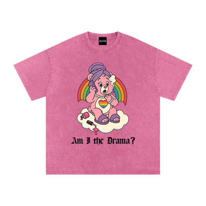 AM I THE DRAMA? BEAR Premium Oversized Tee ~ GAYSBIE