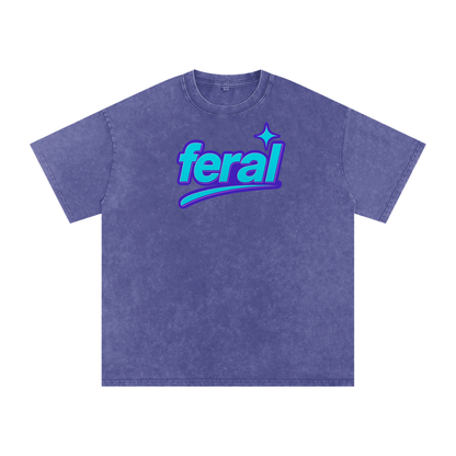 FERAL Y2K Premium Oversized Tee ~ GAYSBIE