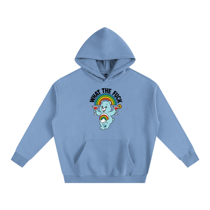WHAT THE FUCK BEAR Heavy Fleece Hoodie ~ GAYSBIE