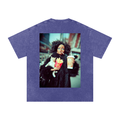 Oversize Tee GRAPE / S chaos & chips Premium Oversized Tee ~ GAYSBIE PREMIUM MATERIALS