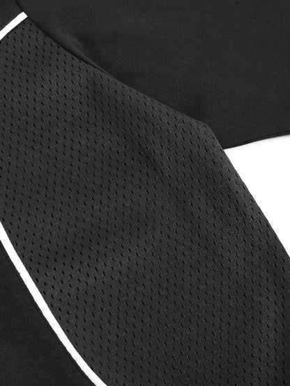 Contrast Piped Panel T-Shirt ODMPOD