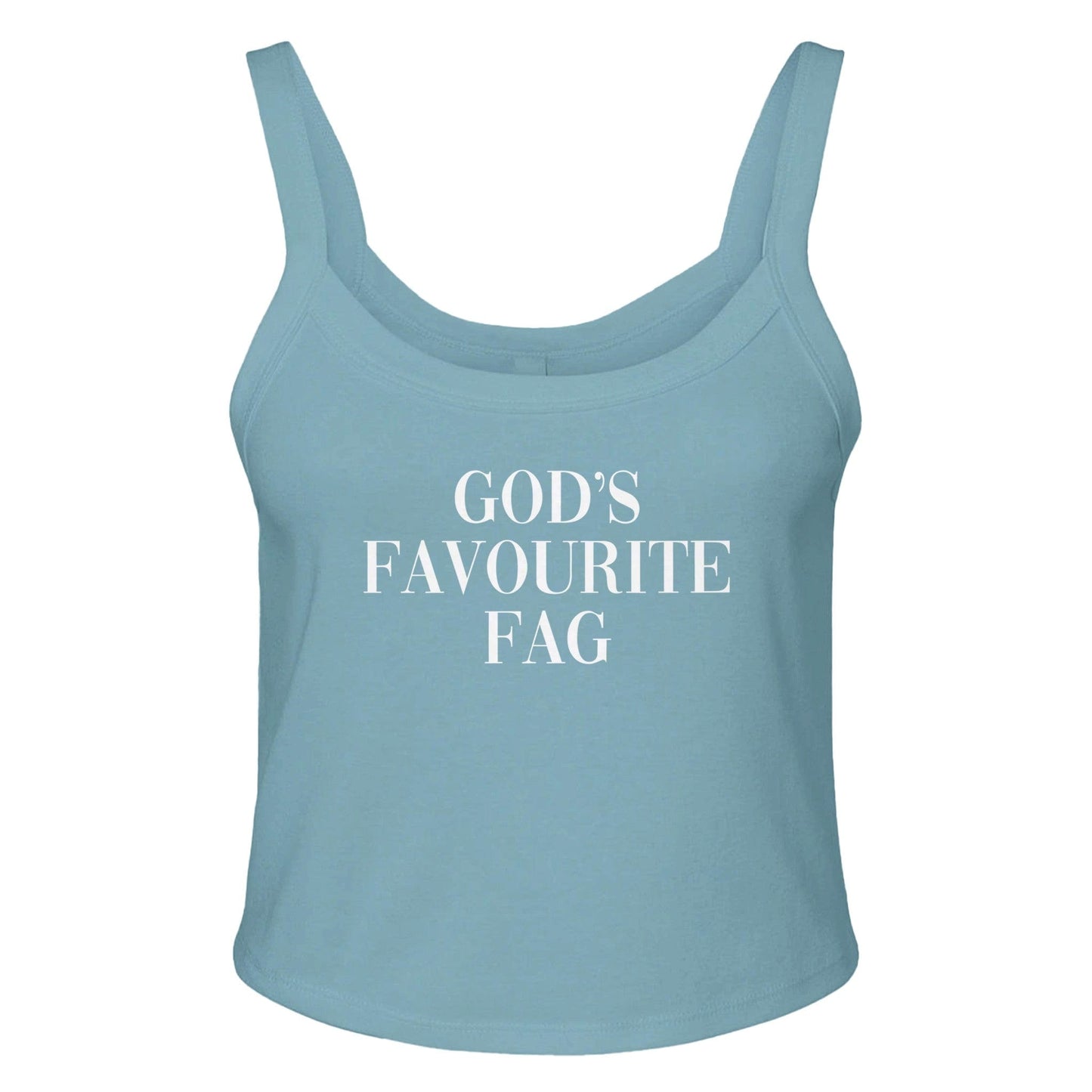 Clothing sld baby blu bln / XS Copy of Copy of Copy of Copy of Copy of I’M A GOOD BOY Baby Ribbed Tank ~ GAYSBIE GAYSBIE SHOP