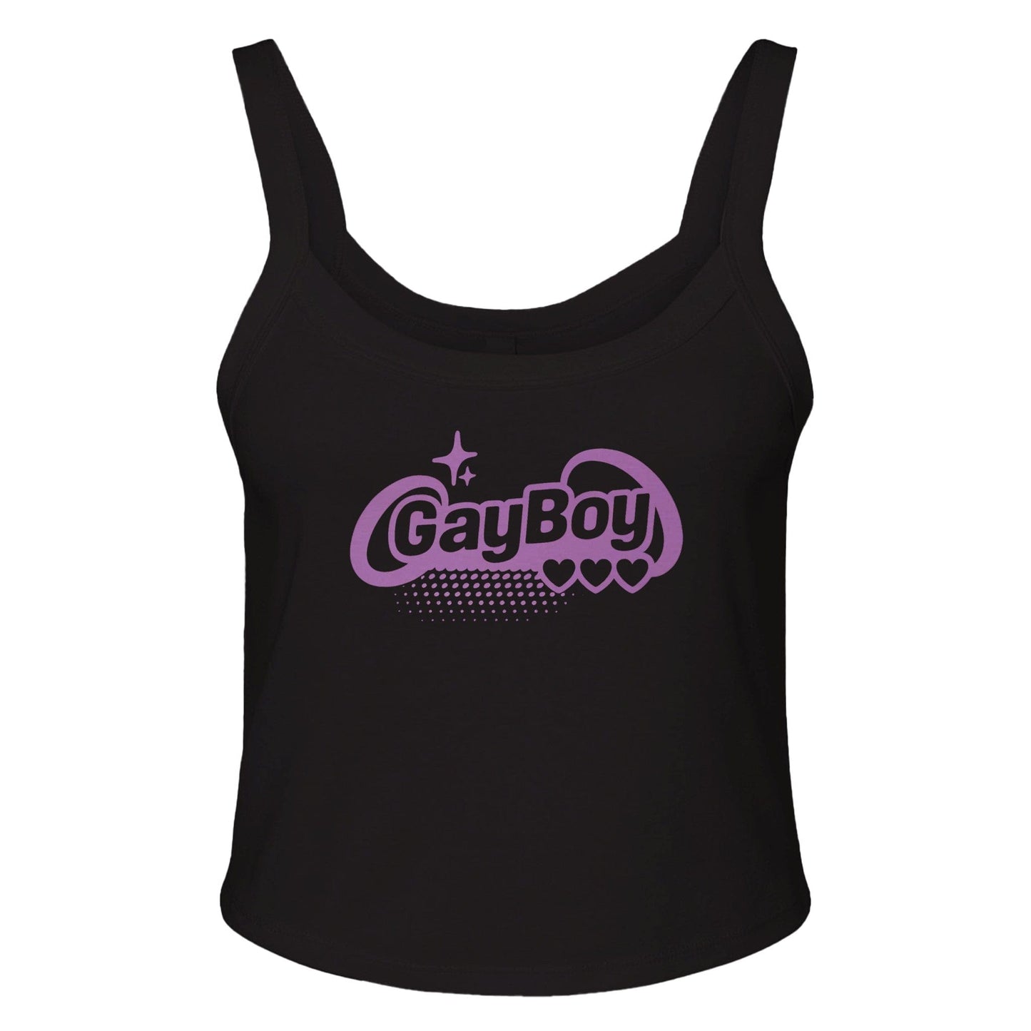 Clothing solid blk blend / XS Copy of Copy of Copy of Copy of Copy of I’M A GOOD BOY Baby Ribbed Tank ~ GAYSBIE GAYSBIE SHOP