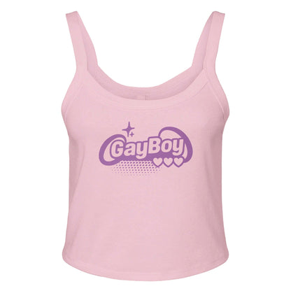 Clothing solid pink blend / XS Copy of Copy of Copy of Copy of Copy of I’M A GOOD BOY Baby Ribbed Tank ~ GAYSBIE GAYSBIE SHOP