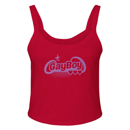 Clothing solid red blend / XS Copy of Copy of Copy of Copy of Copy of I’M A GOOD BOY Baby Ribbed Tank ~ GAYSBIE GAYSBIE SHOP