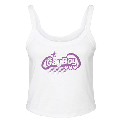 Clothing solid wht blend / XS Copy of Copy of Copy of Copy of Copy of I’M A GOOD BOY Baby Ribbed Tank ~ GAYSBIE GAYSBIE SHOP
