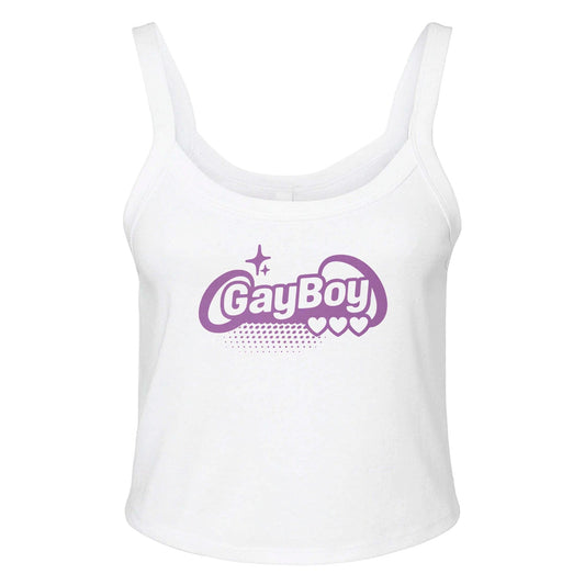 Clothing solid wht blend / XS Copy of Copy of Copy of Copy of Copy of I’M A GOOD BOY Baby Ribbed Tank ~ GAYSBIE GAYSBIE SHOP