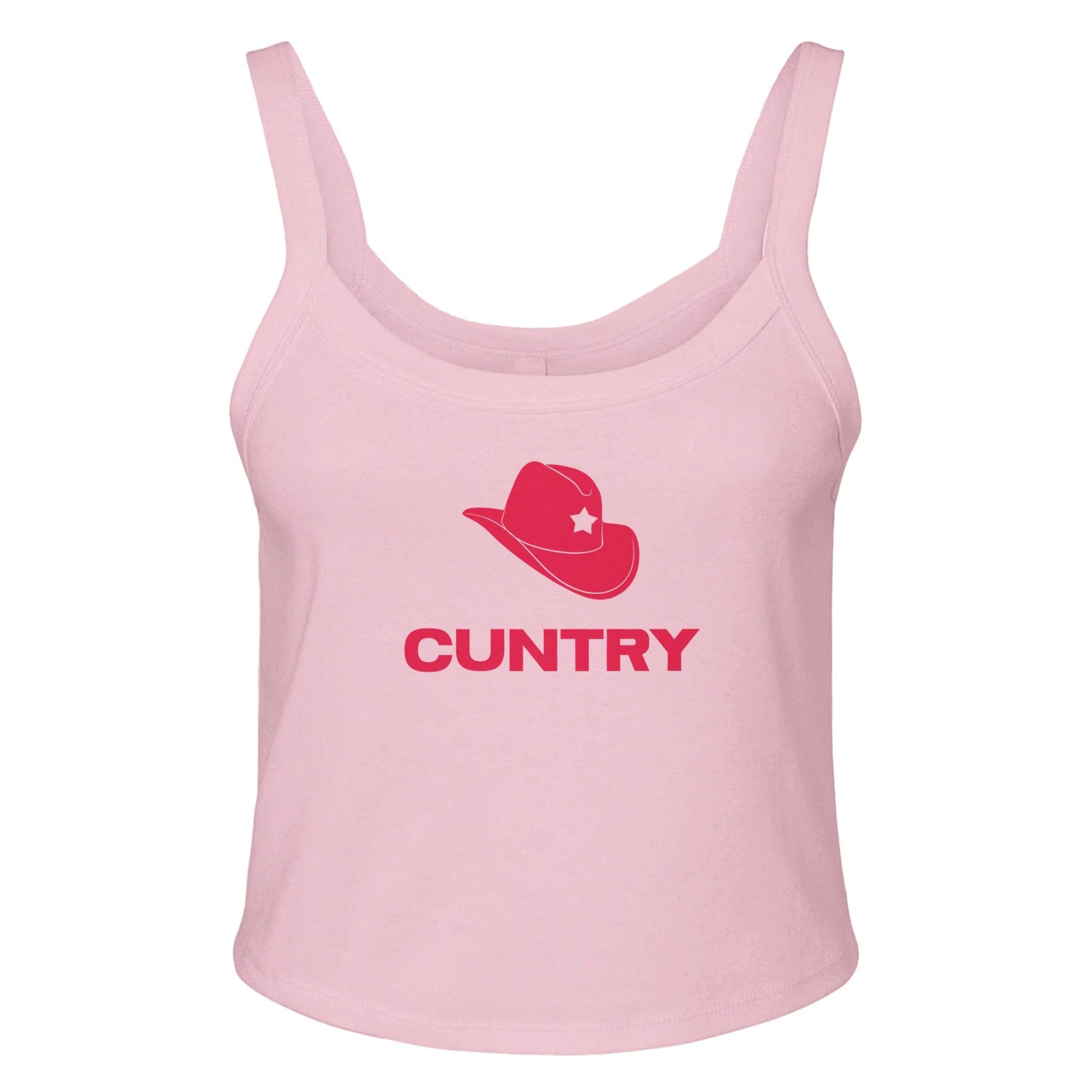 BABY PINK / XS / CANDY CUNTRY Baby Ribbed Tank ~ GAYSBIE GAYSBIE SHOP
