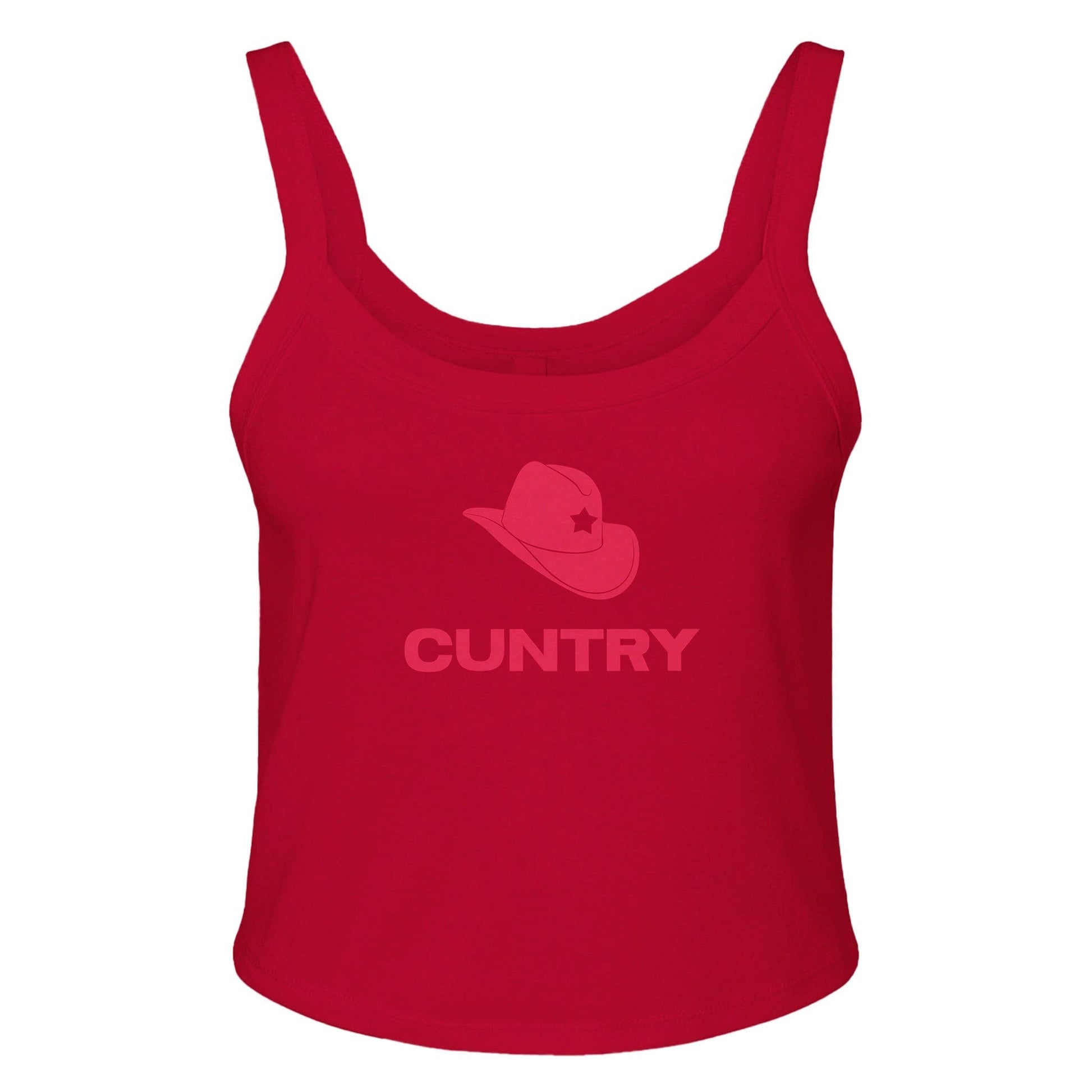 SPICY / XS / CANDY CUNTRY Baby Ribbed Tank ~ GAYSBIE GAYSBIE SHOP