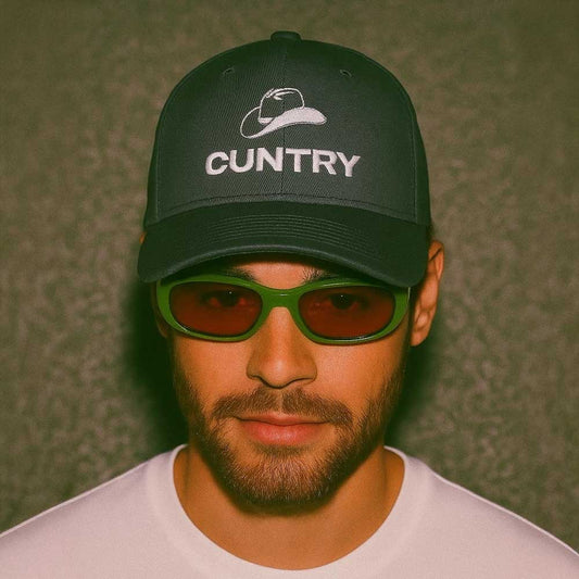 Baseball Cap CUNTRY  Embroidered Cap ~ GAYSBIE GAYSBIE SHOP