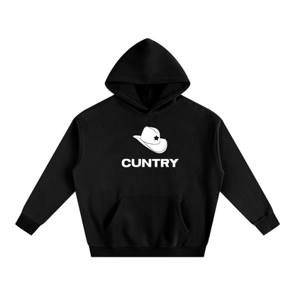 Premium Hood MIDNIGHT / S CUNTRY Heavy Fleece Hoodie ~ GAYSBIE PREMIUM MATERIALS