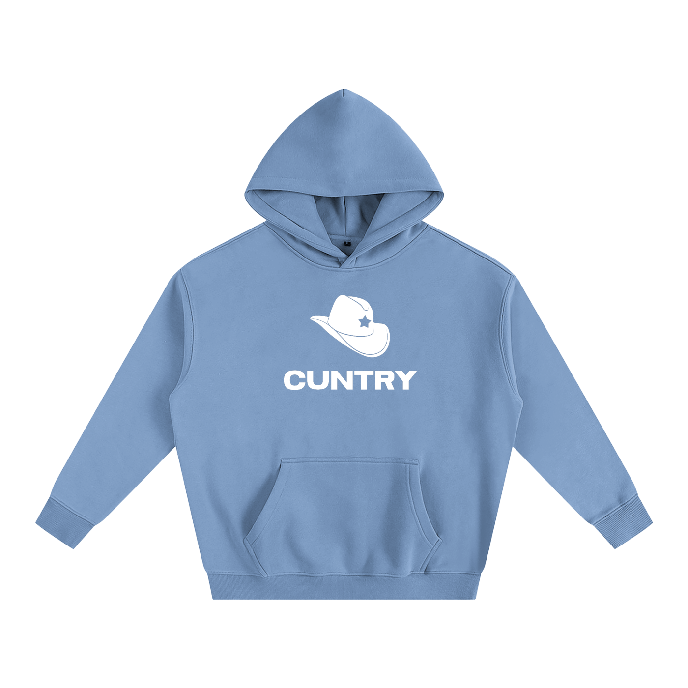 Premium Hood SKY / S CUNTRY Heavy Fleece Hoodie ~ GAYSBIE PREMIUM MATERIALS