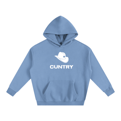 Premium Hood SKY / S CUNTRY Heavy Fleece Hoodie ~ GAYSBIE PREMIUM MATERIALS