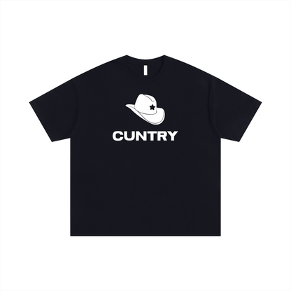 Oversize Tee MIDNIGHT / S CUNTRY Oversize Signature Tee ~ GAYSBIE PREMIUM MATERIALS