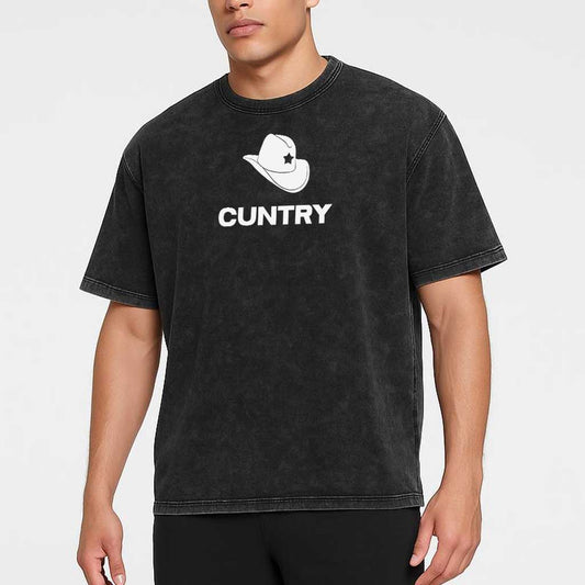 Oversize Tee CUNTRY Premium Oversized Tee ~ GAYSBIE PREMIUM MATERIALS