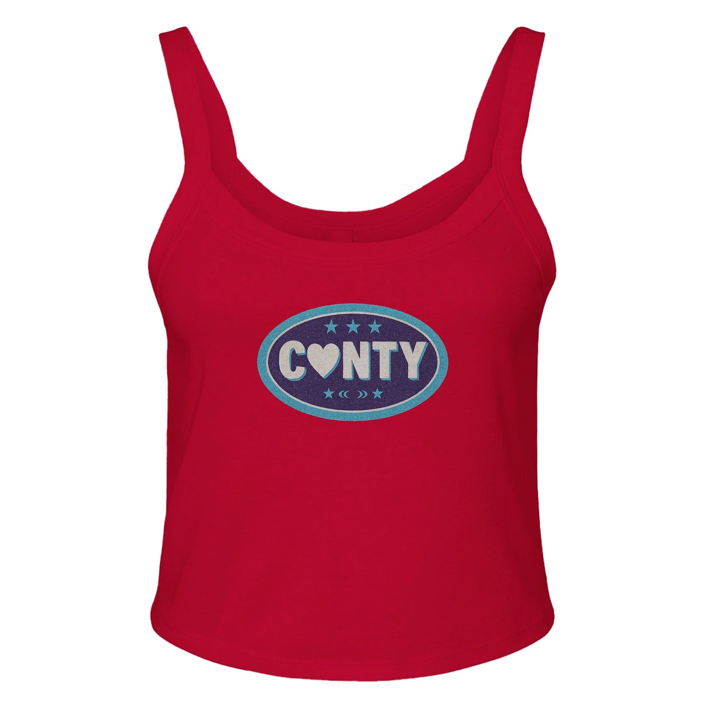 Ribbed Tank SPICY / XS CUNTY BADGE Baby Ribbed Tank ~ GAYSBIE PREMIUM MATERIALS
