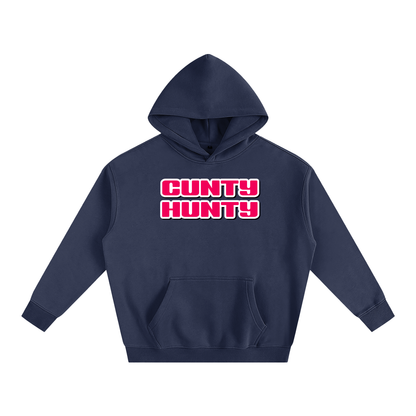 Premium Hood ECLIPSE / S CUNTY HUNTY Heavy Fleece Hoodie ~ GAYSBIE PREMIUM MATERIALS