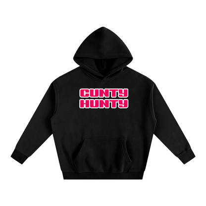 Premium Hood MIDNIGHT / S CUNTY HUNTY Heavy Fleece Hoodie ~ GAYSBIE PREMIUM MATERIALS
