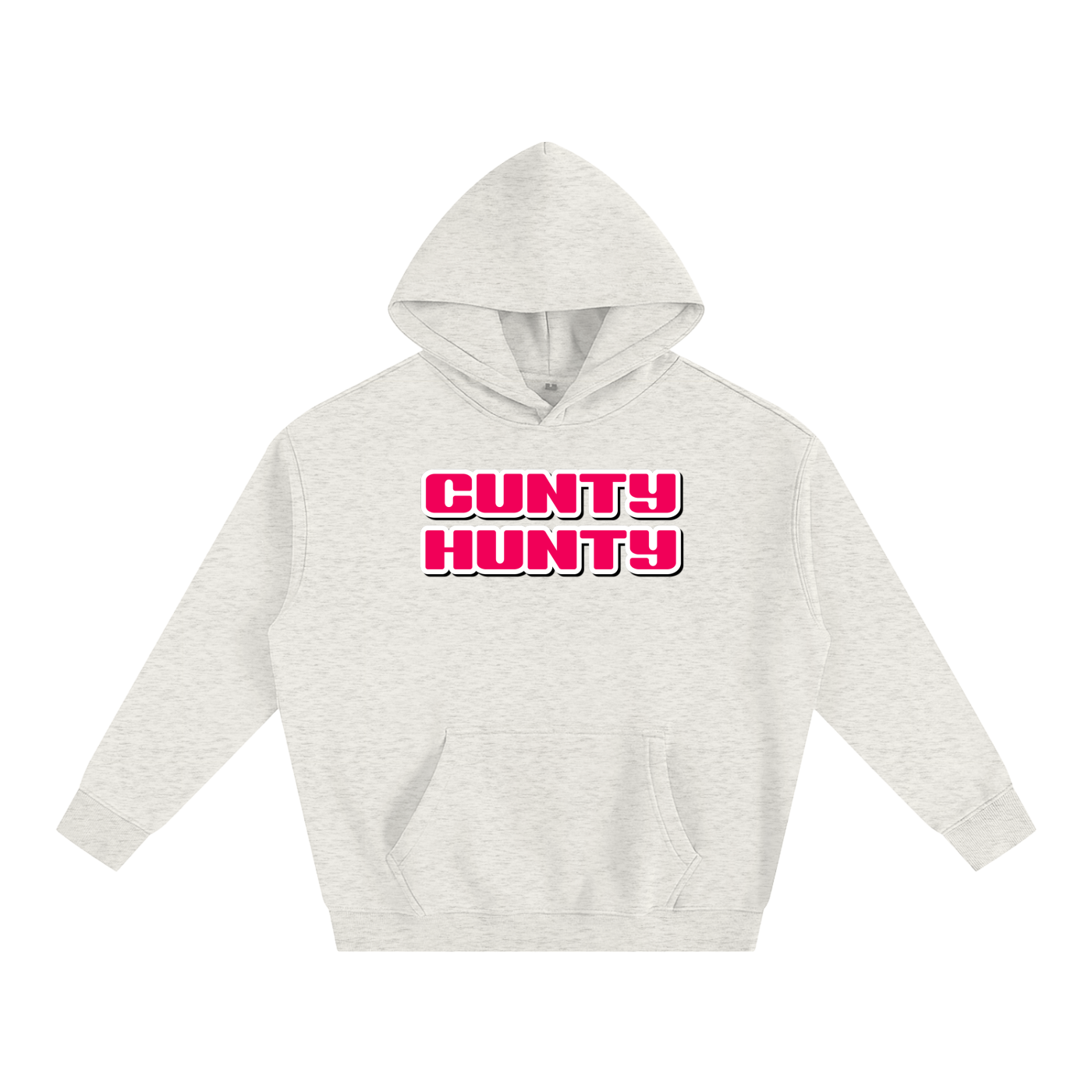 Premium Hood OATY / S CUNTY HUNTY Heavy Fleece Hoodie ~ GAYSBIE PREMIUM MATERIALS