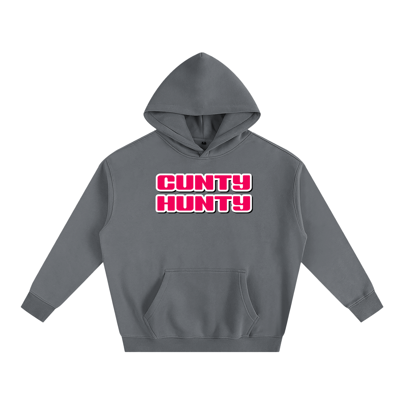 Premium Hood STORM / S CUNTY HUNTY Heavy Fleece Hoodie ~ GAYSBIE PREMIUM MATERIALS