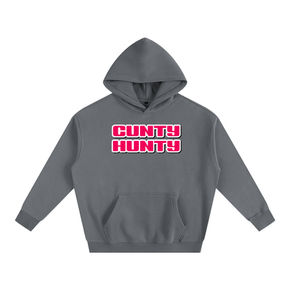 Premium Hood STORM / S CUNTY HUNTY Heavy Fleece Hoodie ~ GAYSBIE PREMIUM MATERIALS