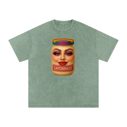 GAYONNAISE FACE Premium Oversized Tee ~ GAYSBIE