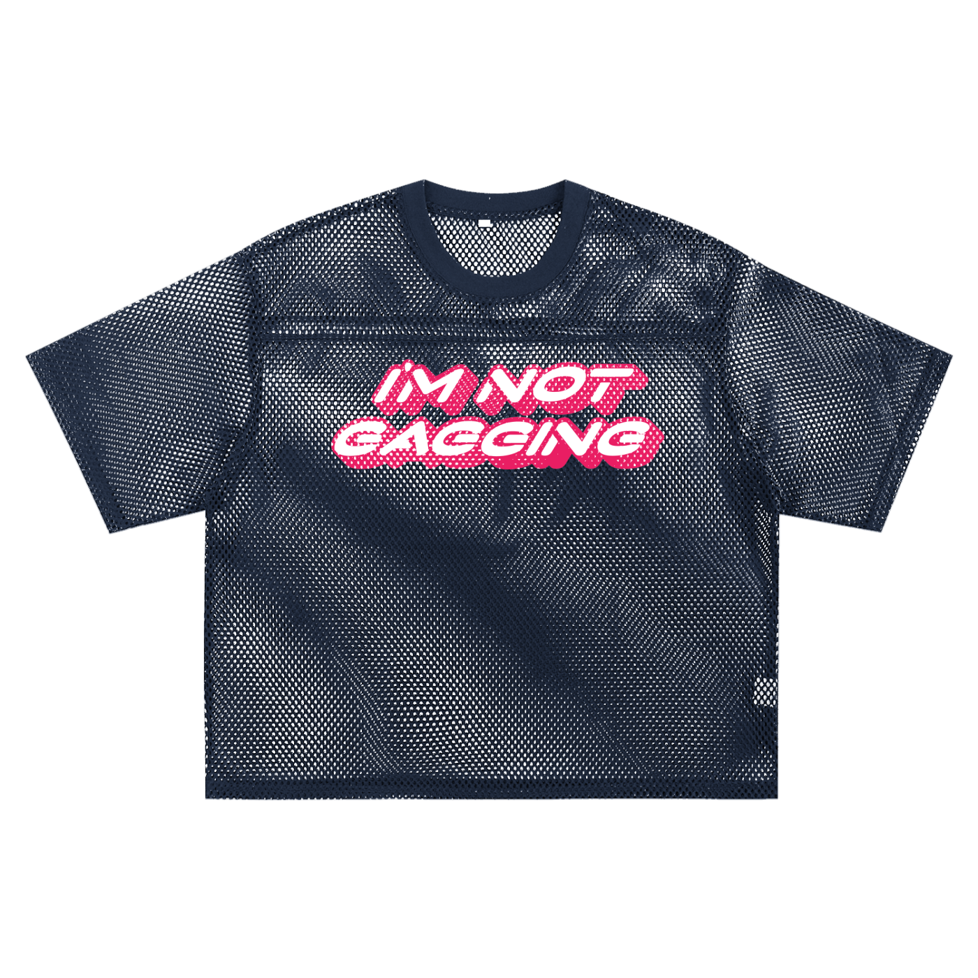 GAGGING Boxy Mesh Tee ~ GAYSBIE