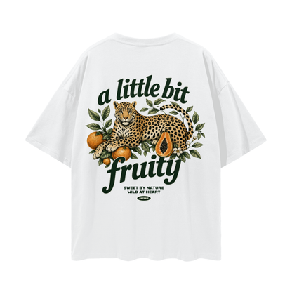 a little bit fruity Oversize Loose Drop Shoulder Tee ~ GAYSBIE