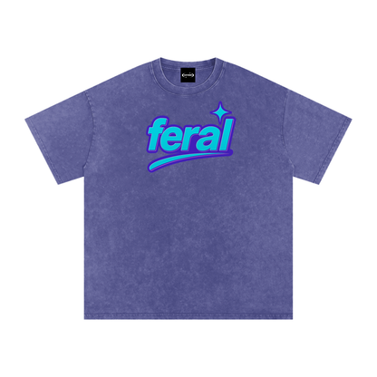 FERAL Y2K Premium Oversized Tee ~ GAYSBIE