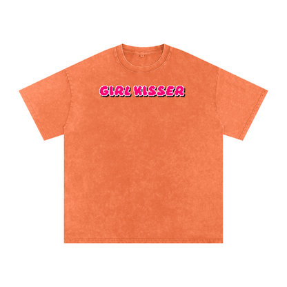 GIRL KISSER Premium Oversized Tee ~ GAYSBIE