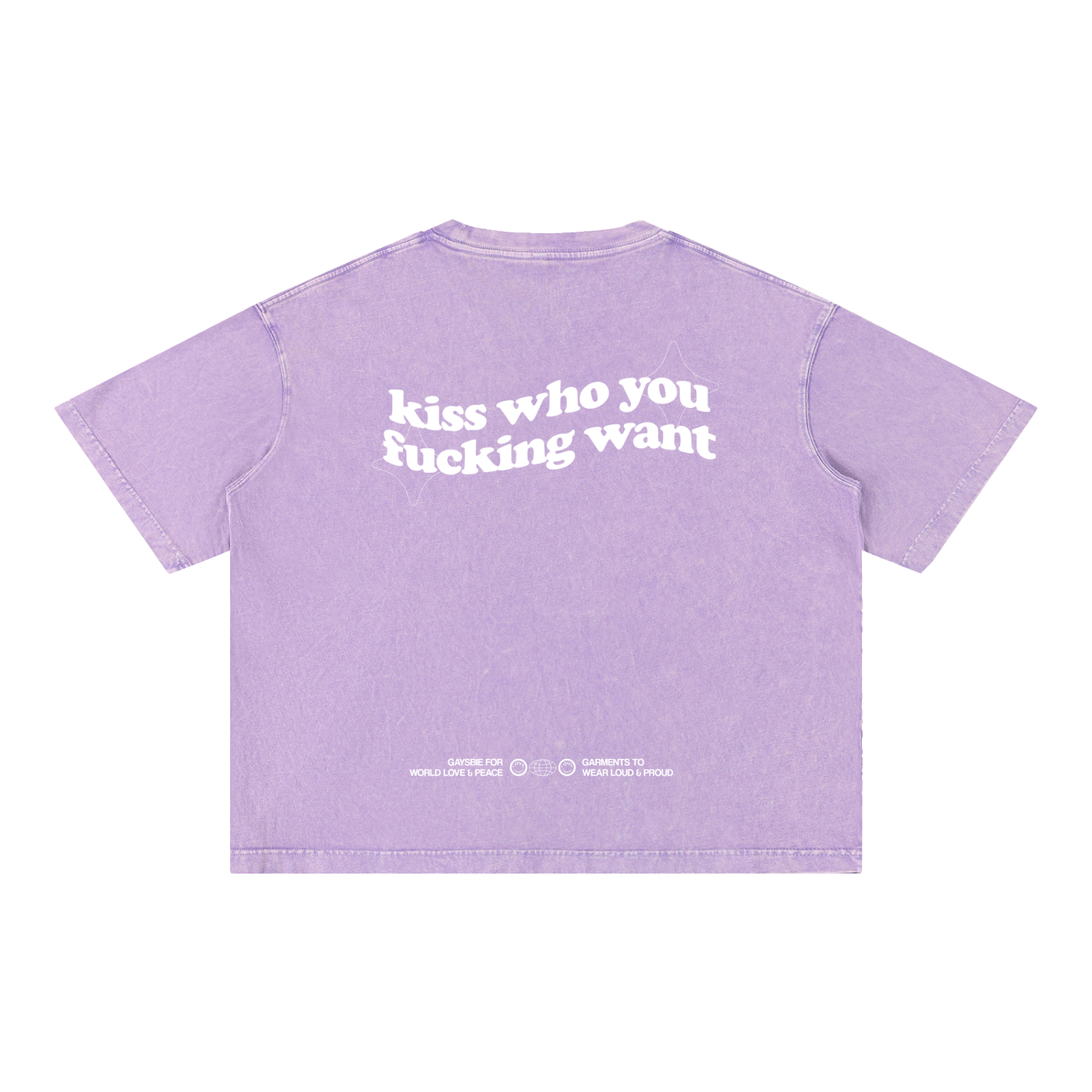 Kiss Who You Fucking Want T Shirt - Bold Queer Fashion GAYSBIE Top