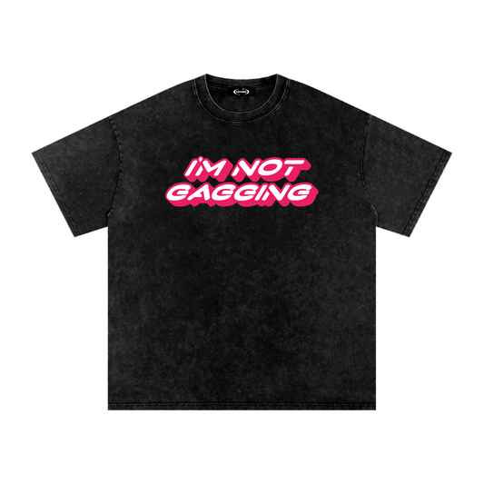 GAGGING Premium Oversized Tee ~ GAYSBIE