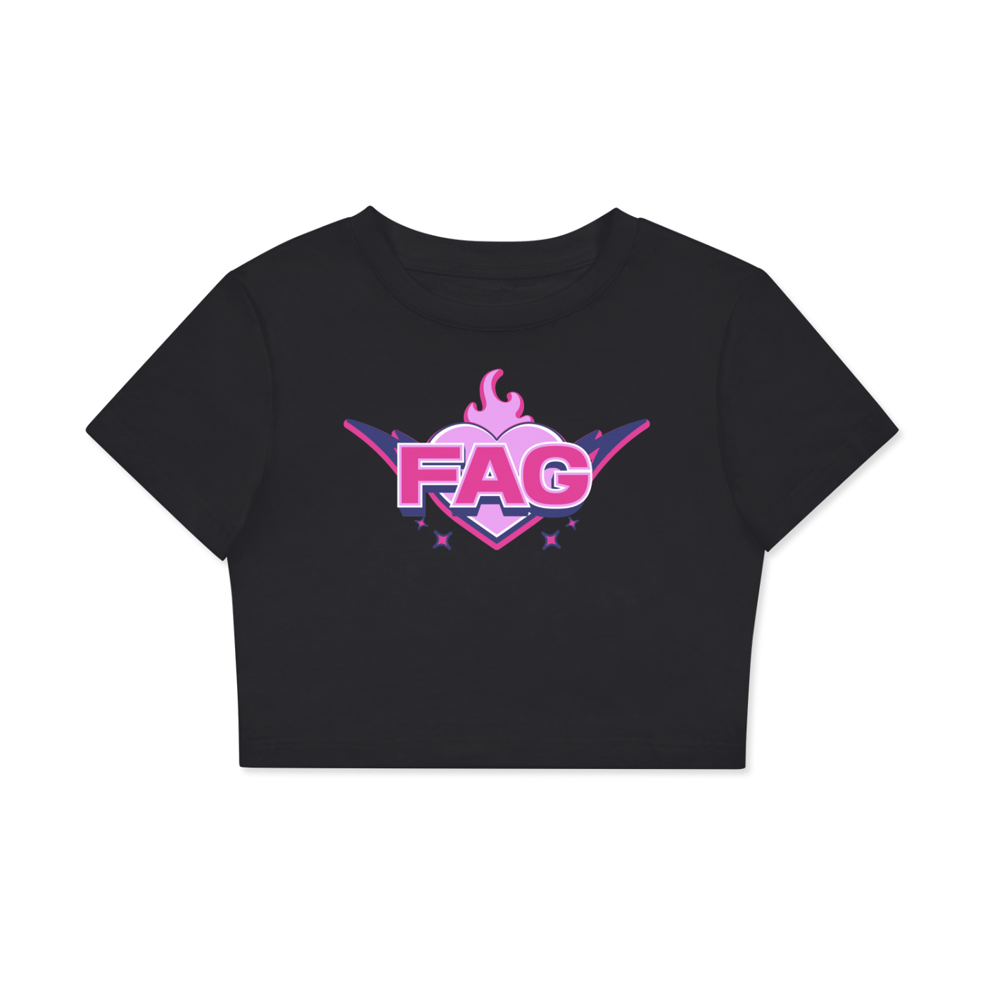 FAG Crop Tee ~ GAYSBIE