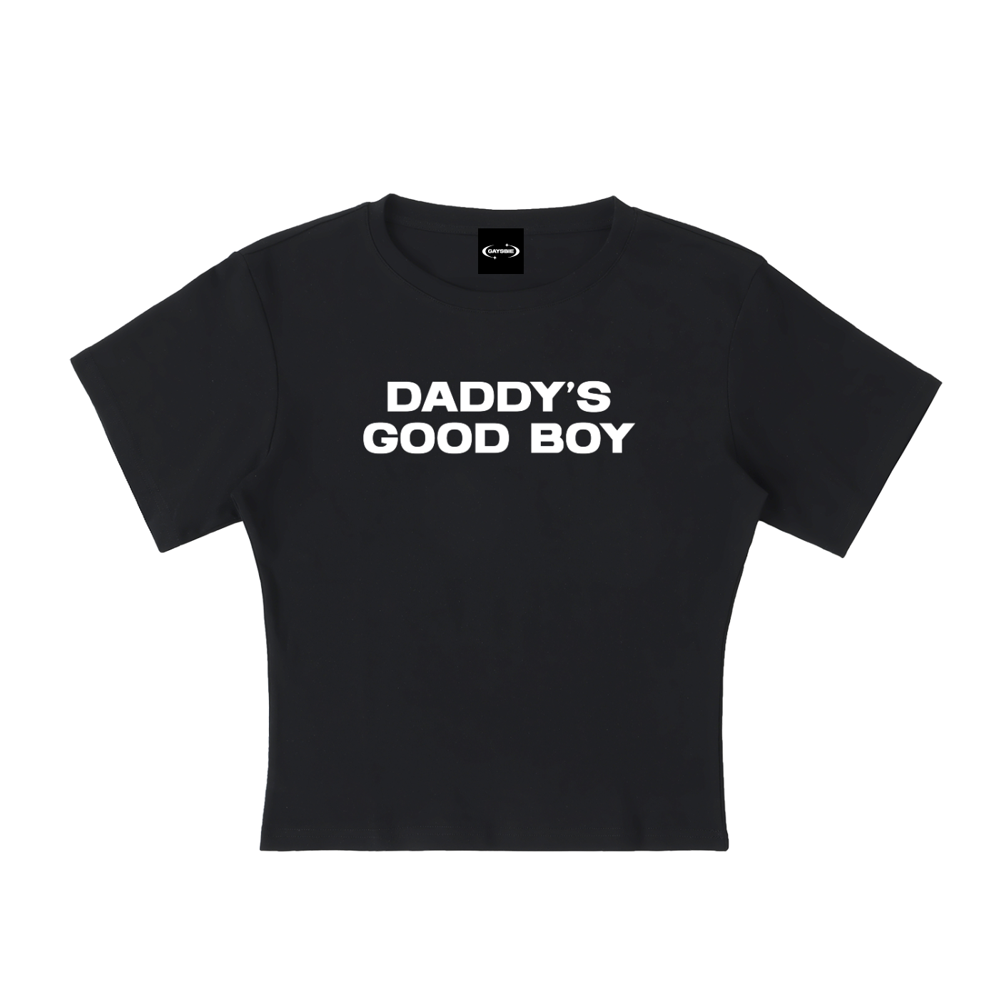 Baby Tee MIDNIGHT / S DADDY'S GOOD BOY Baby Tee ~ GAYSBIE PREMIUM MATERIALS