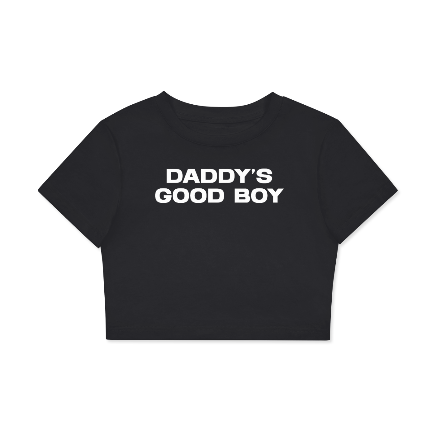 Crop Tee MIDNIGHT / XS DADDY'S GOOD BOY Crop Tee ~ GAYSBIE PREMIUM MATERIALS
