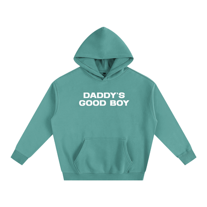 Premium Hood MINTY / S DADDY'S GOOD BOY Heavy Fleece Hoodie ~ GAYSBIE PREMIUM MATERIALS