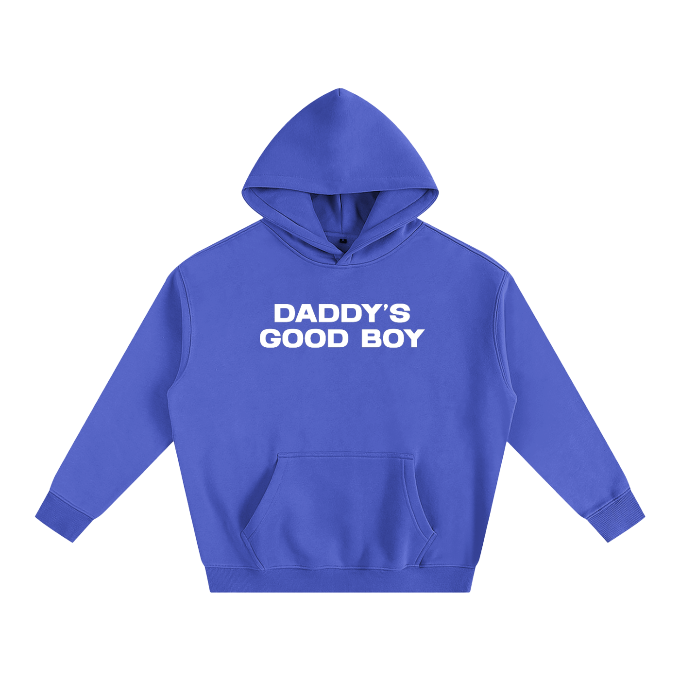 Premium Hood OCEAN / S DADDY'S GOOD BOY Heavy Fleece Hoodie ~ GAYSBIE PREMIUM MATERIALS