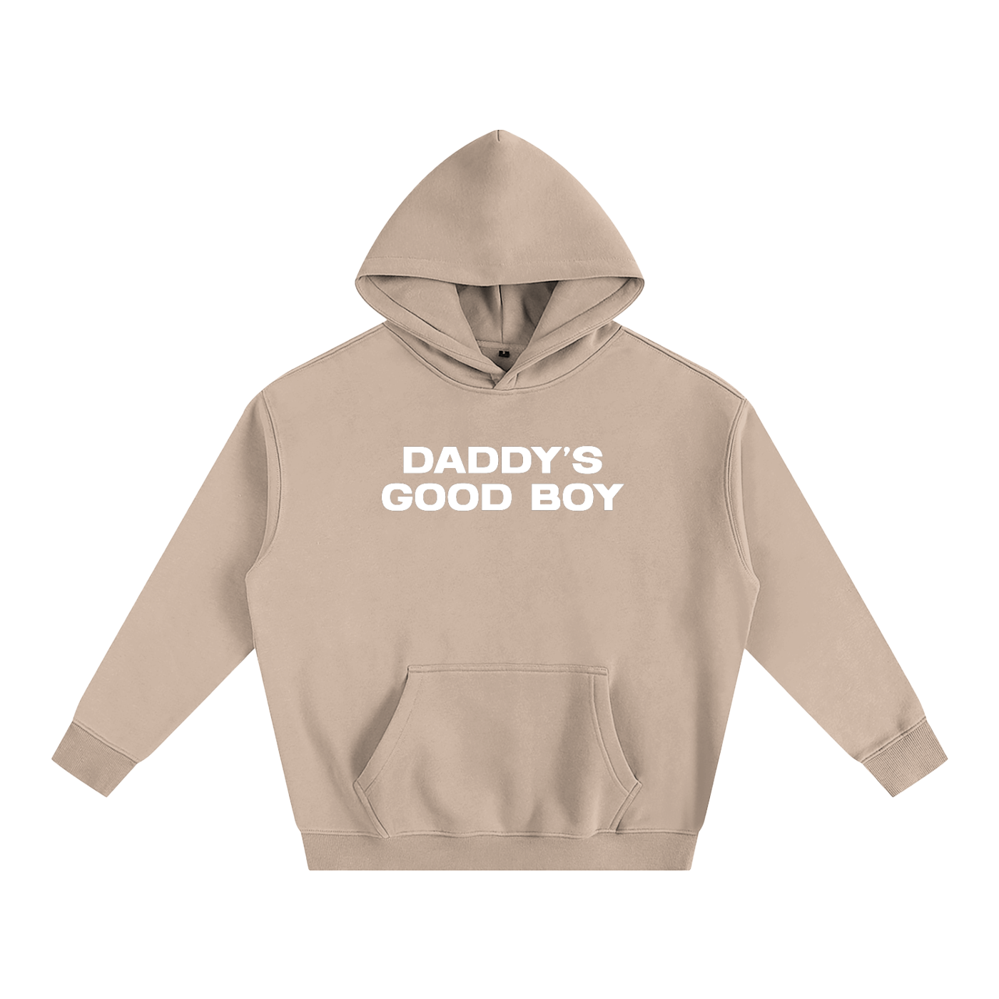Premium Hood PEACHY / S DADDY'S GOOD BOY Heavy Fleece Hoodie ~ GAYSBIE PREMIUM MATERIALS
