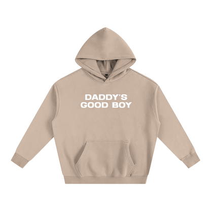 Premium Hood PEACHY / S DADDY'S GOOD BOY Heavy Fleece Hoodie ~ GAYSBIE PREMIUM MATERIALS