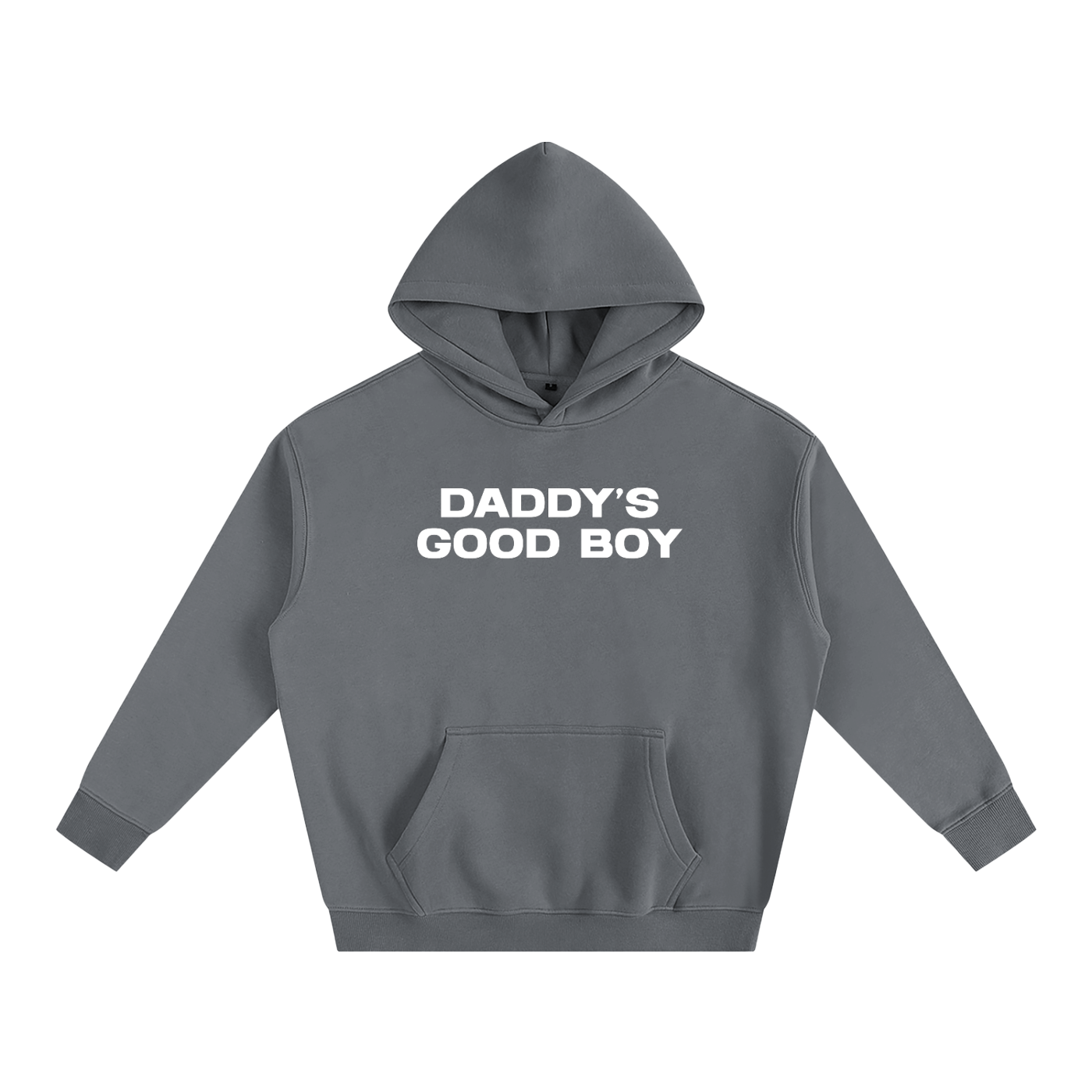 Premium Hood STORM / S DADDY'S GOOD BOY Heavy Fleece Hoodie ~ GAYSBIE PREMIUM MATERIALS