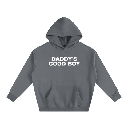 Premium Hood STORM / S DADDY'S GOOD BOY Heavy Fleece Hoodie ~ GAYSBIE PREMIUM MATERIALS