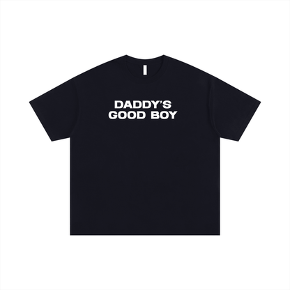 Oversize Tee MIDNIGHT / S DADDY'S GOOD BOY Oversize Signature Tee ~ GAYSBIE PREMIUM MATERIALS