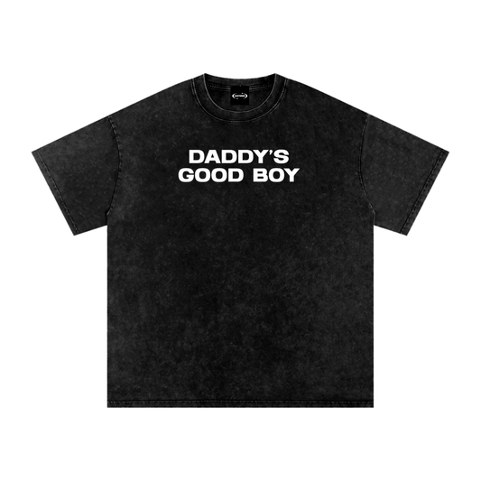 Oversize Tee MIDNIGHT / S DADDY'S GOOD BOY Premium Oversized Tee ~ GAYSBIE PREMIUM MATERIALS