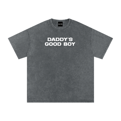 Oversize Tee STORM / S DADDY'S GOOD BOY Premium Oversized Tee ~ GAYSBIE PREMIUM MATERIALS