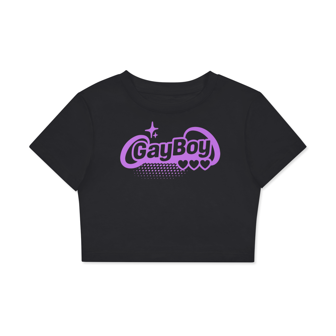 GayBoy Crop Tee ~ GAYSBIE