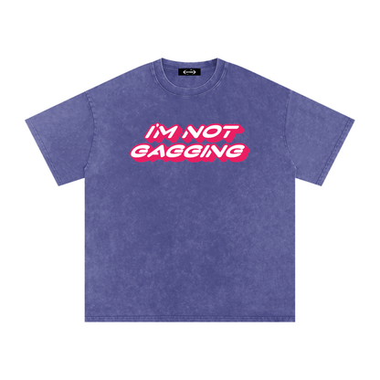 GAGGING Premium Oversized Tee ~ GAYSBIE
